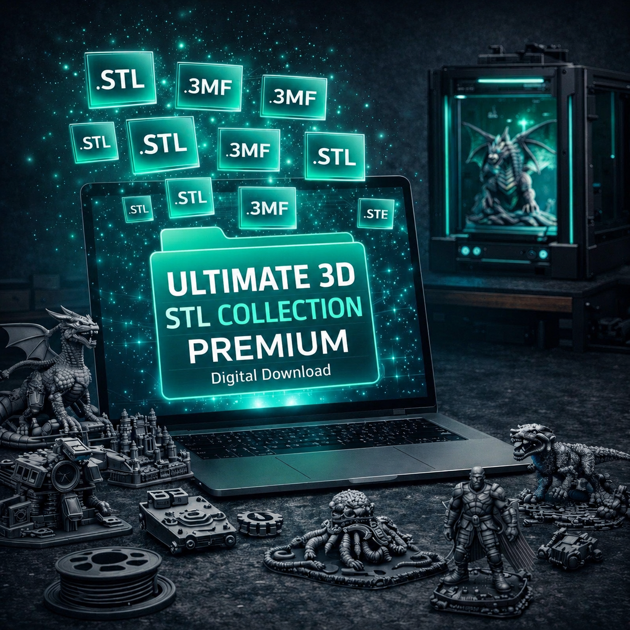 Ultimate 3D STL Collection PREMIUM